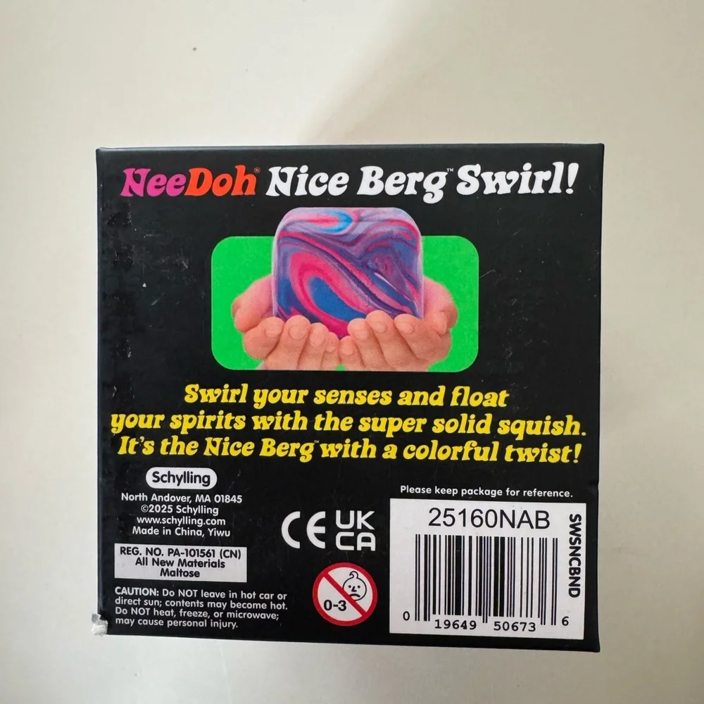 NeeDoh Nice Berg Swirl Super Solid Squish - BRAND NEW IN BOX - Picture 7 of 8